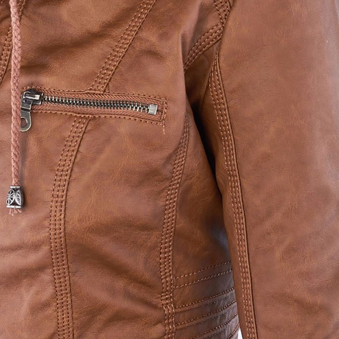 Rugged & Elegant Leather Jacket
