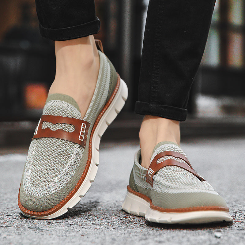 Ridge Mesh Loafers