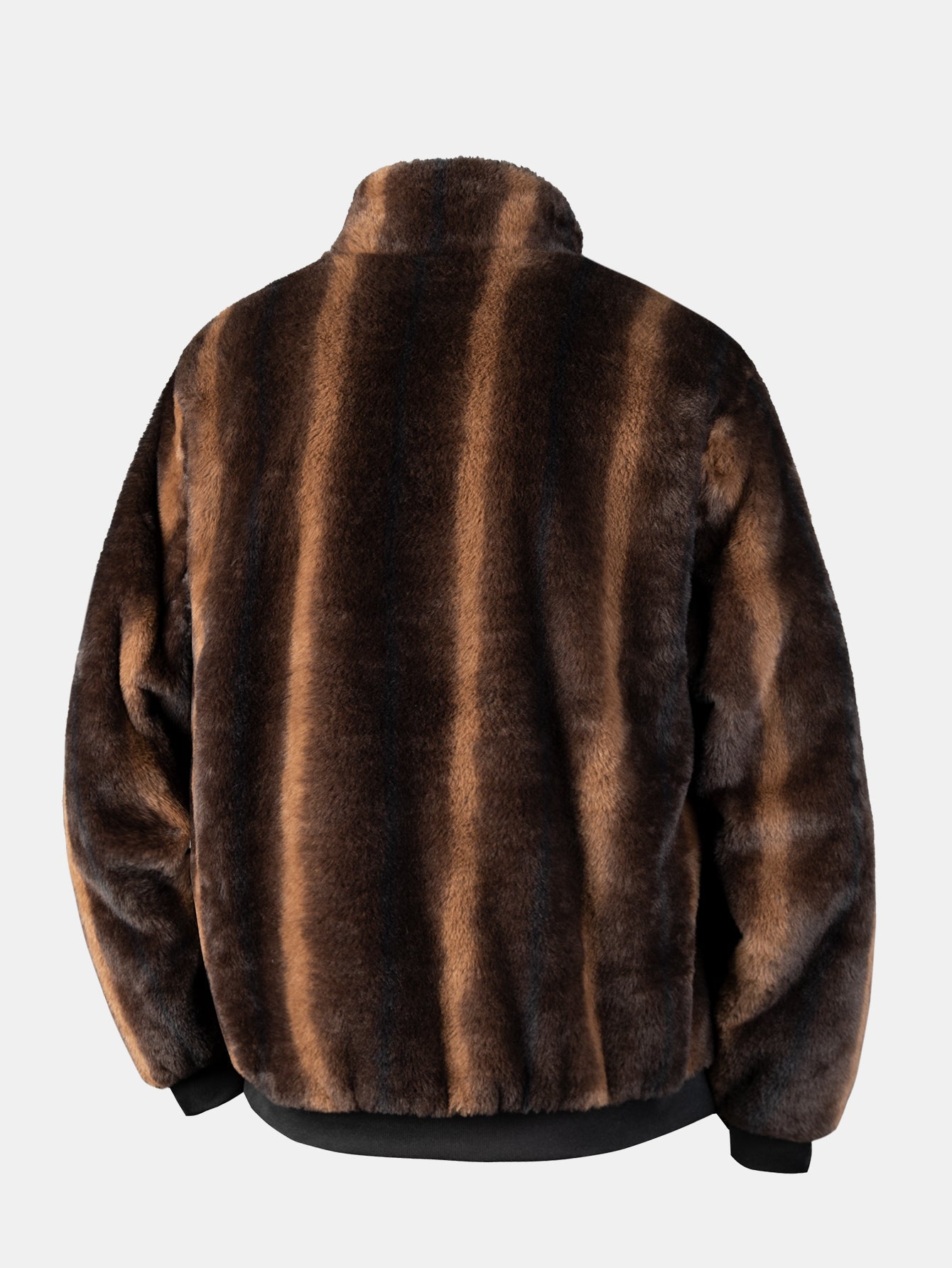 Faux Fur Zipper Jacket