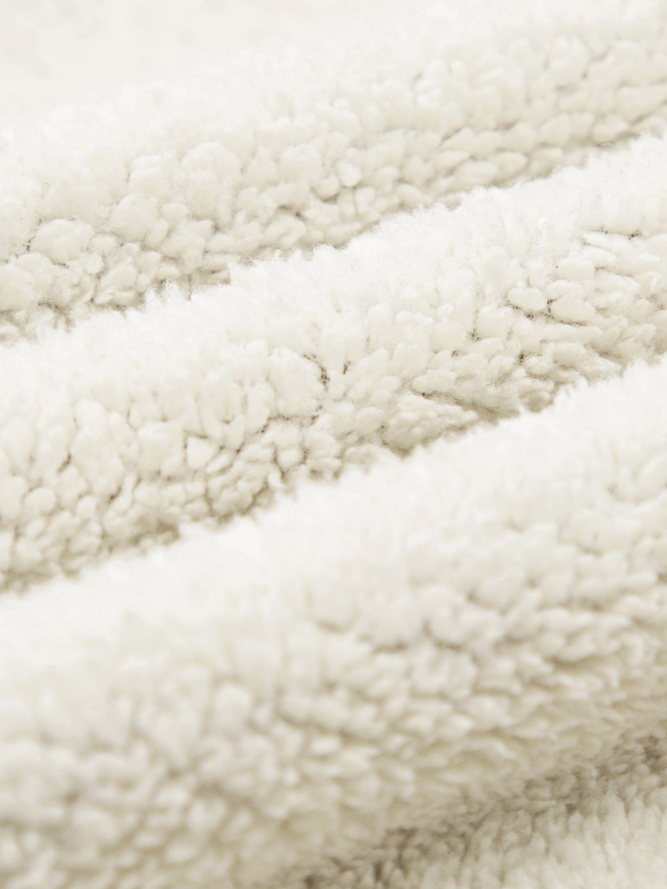 Teddy Lined Zipper Corduroy Jacket