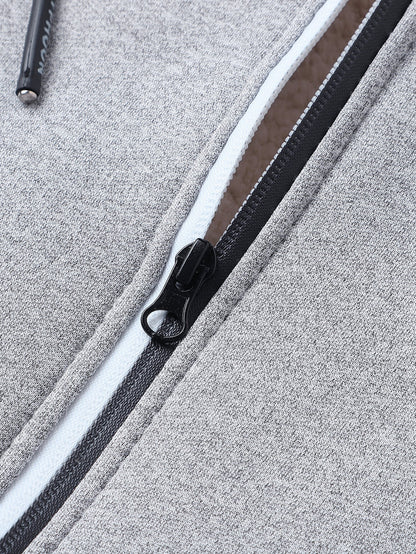 Teddy Lined Zipper Hoodie