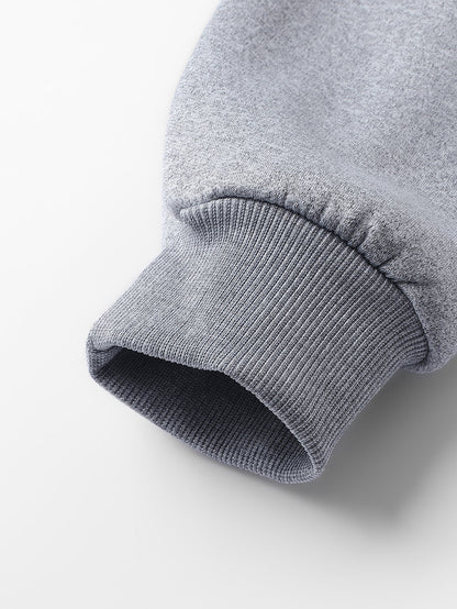 Teddy Lined Zipper Hoodie