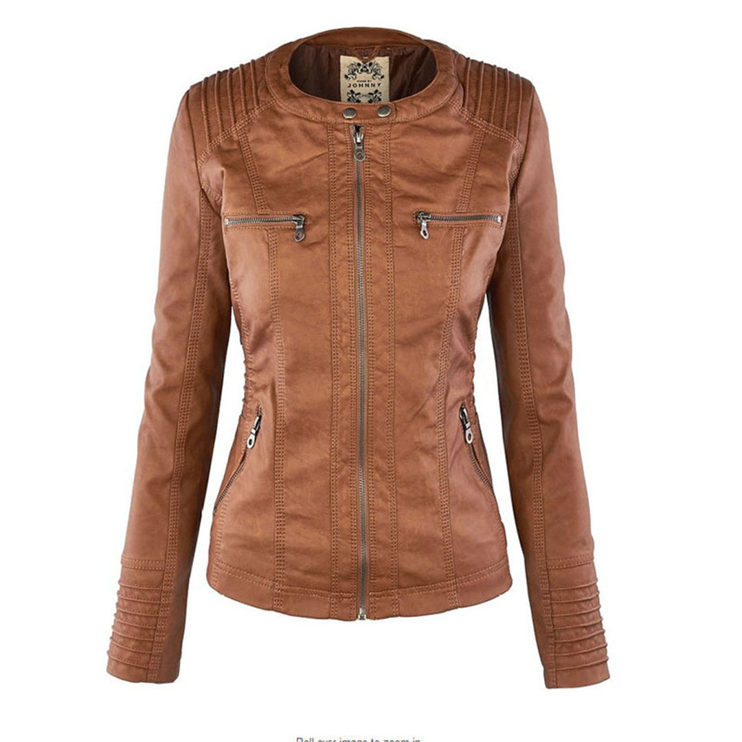 Rugged & Elegant Leather Jacket