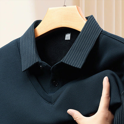 🔥49% DE RÉDUCTION ! 🍂 Chemise à Col Rayé 2 Pièces -