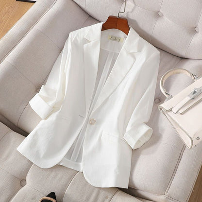 CAMILA LINEN BLAZER