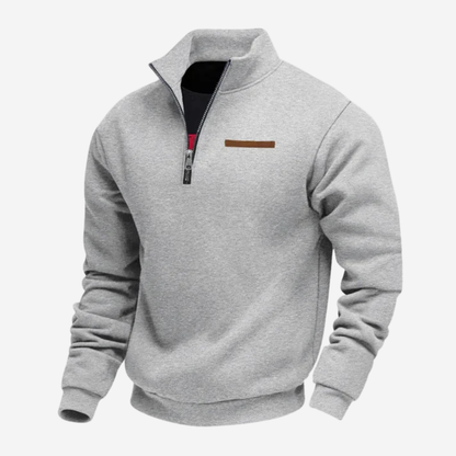 Collins|Soft Zip-Up Sweater