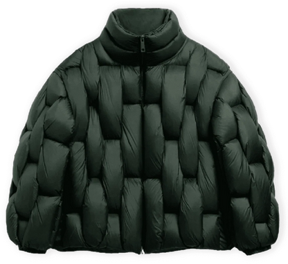 Pentagon Puffer - Green
