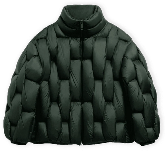 Pentagon Puffer - Green
