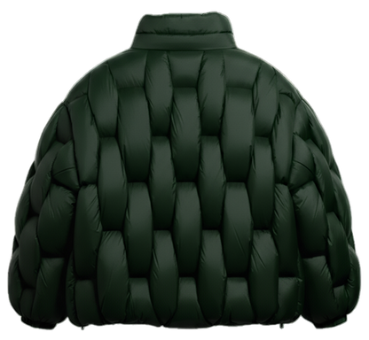 Pentagon Puffer - Green
