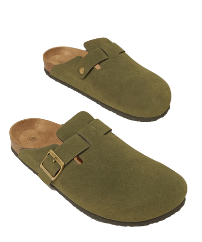 Genuine Suede Clogs