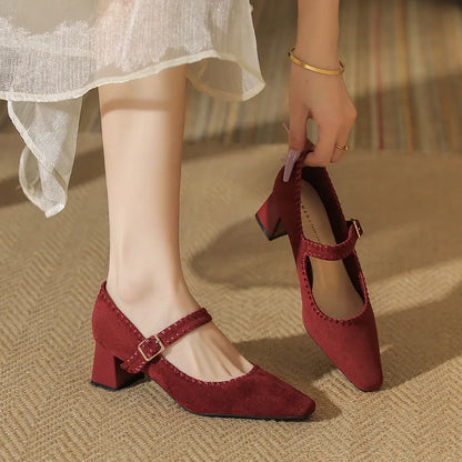 Capri Suede Heels