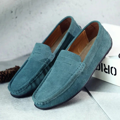 Hudson Suede Loafers