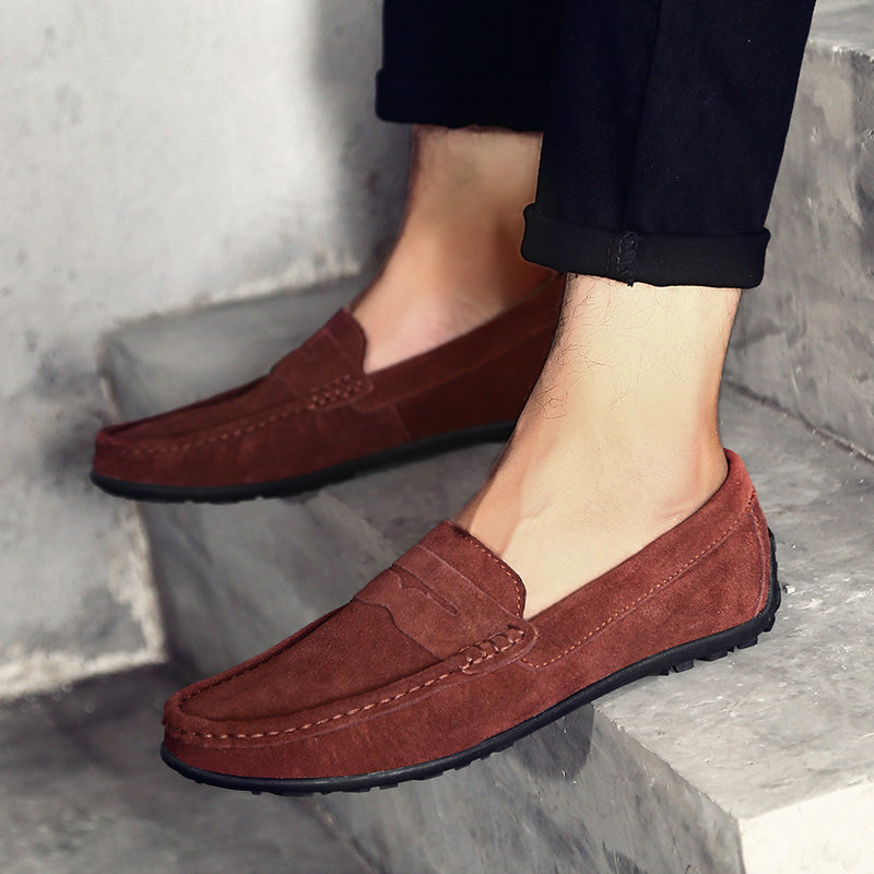 Hudson Suede Loafers