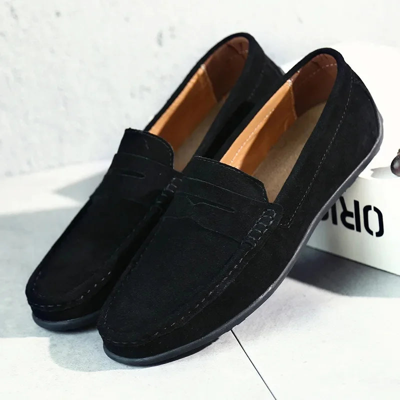 Hudson Suede Loafers