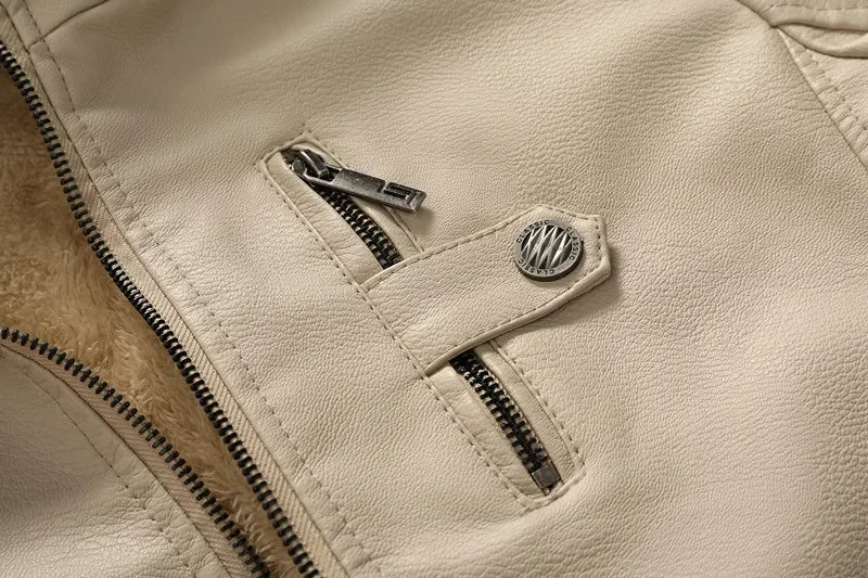 Colt Brookson Leather Hoodie