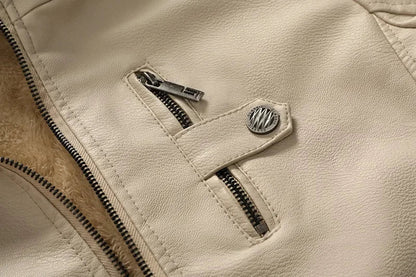 Colt Brookson Leather Hoodie