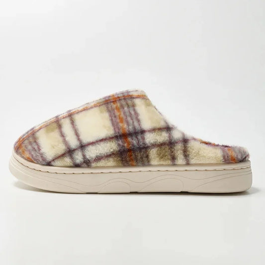 Hearth Plaid Slippers