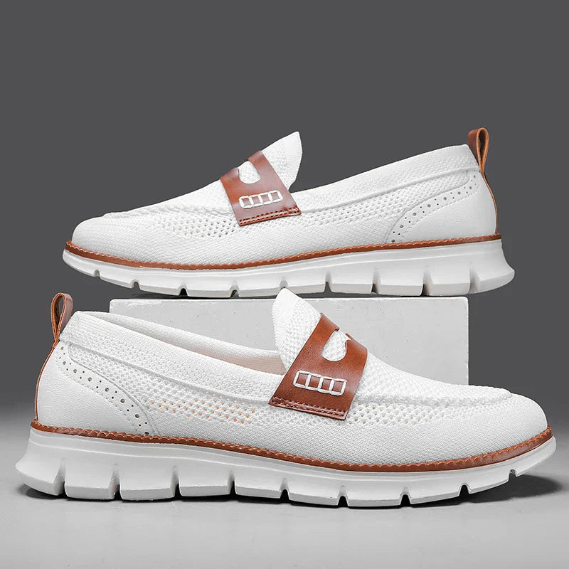 Ridge Mesh Loafers