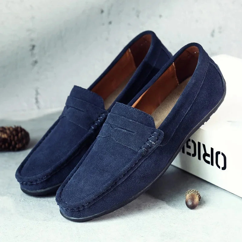 Hudson Suede Loafers
