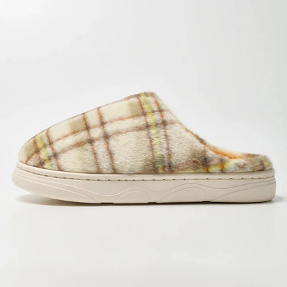 Hearth Plaid Slippers