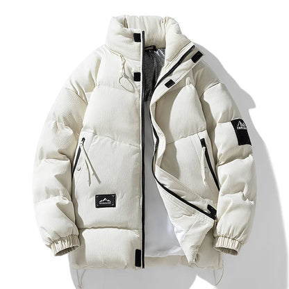 SUTTON CORD PUFFER JACKET