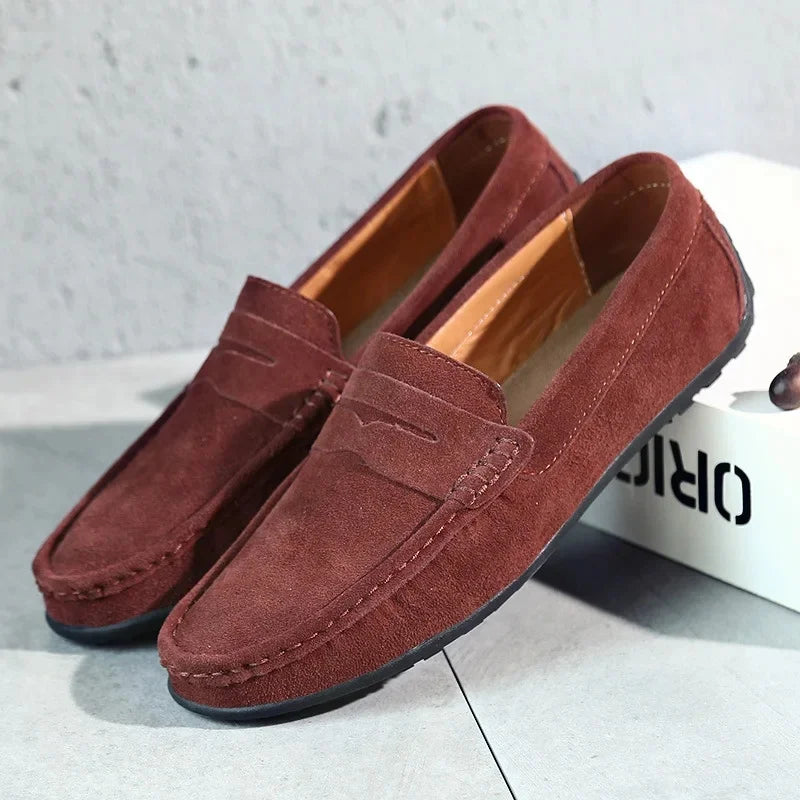 Hudson Suede Loafers