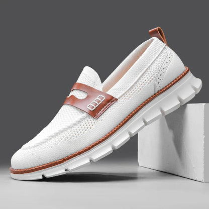 Ridge Mesh Loafers