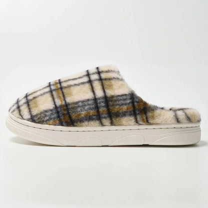 Hearth Plaid Slippers