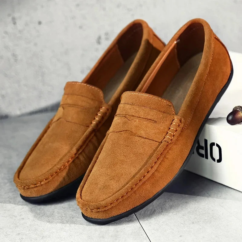 Hudson Suede Loafers