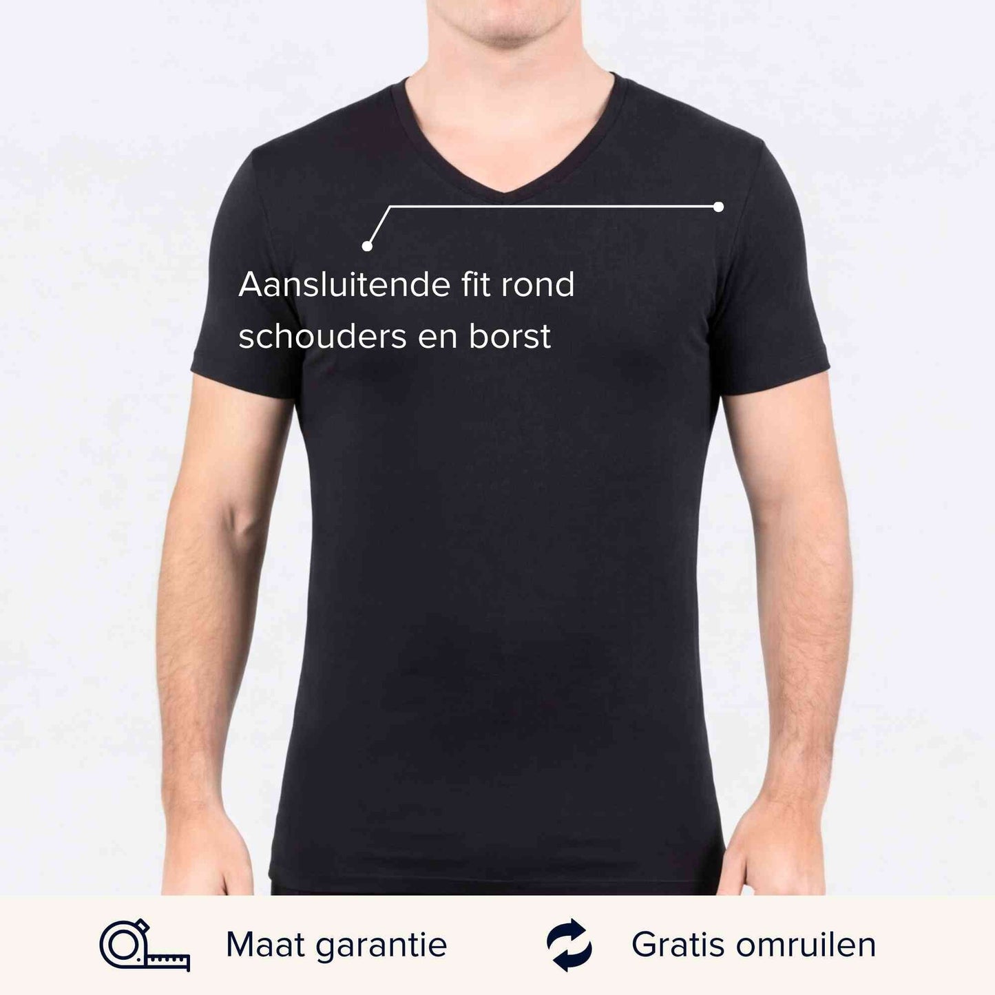 Undershirts George 2-Pack