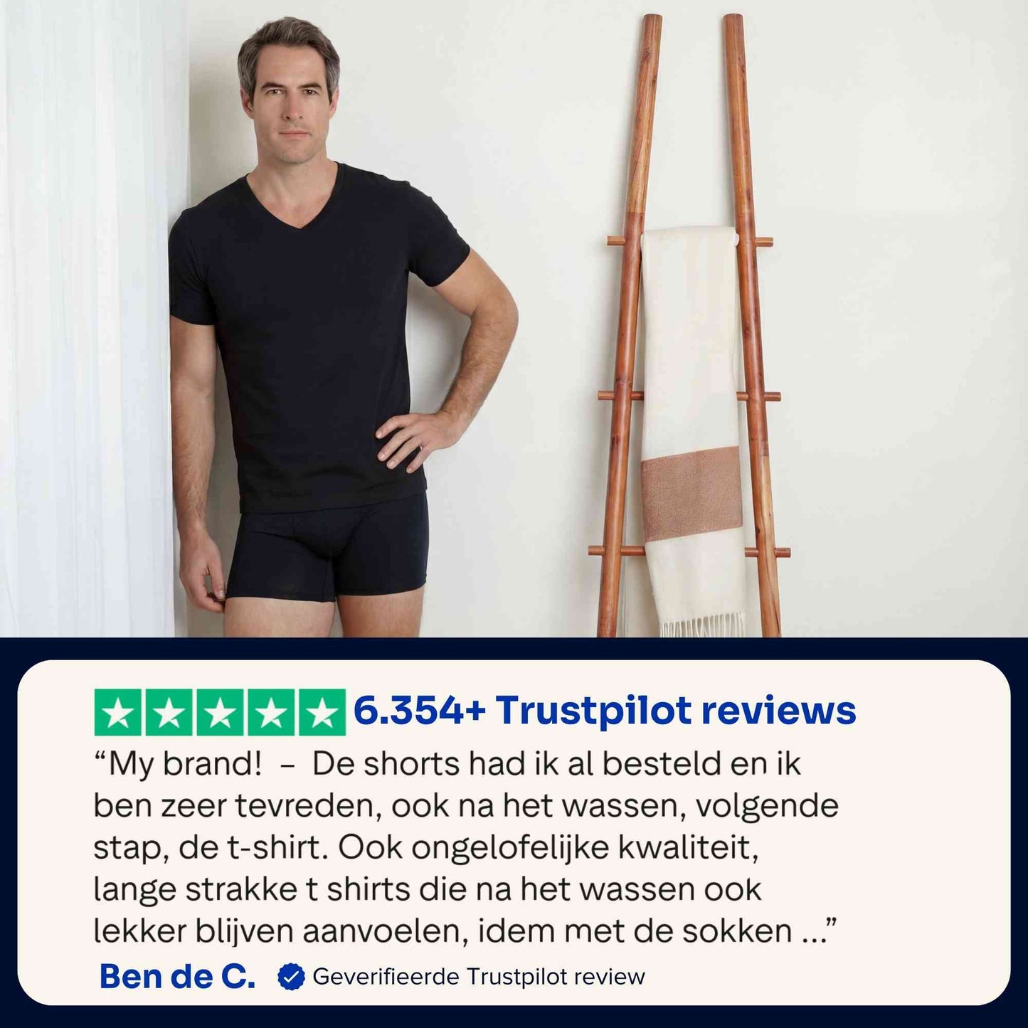 Undershirts George 2-Pack