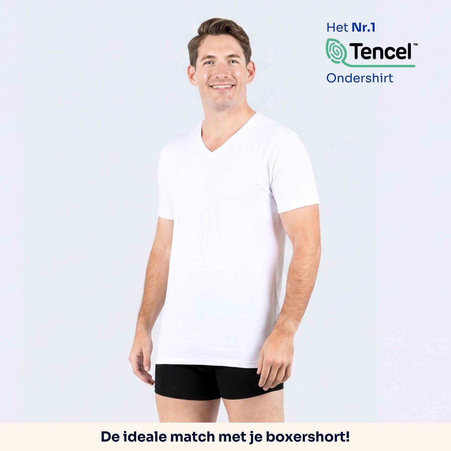 Undershirts George 2-Pack