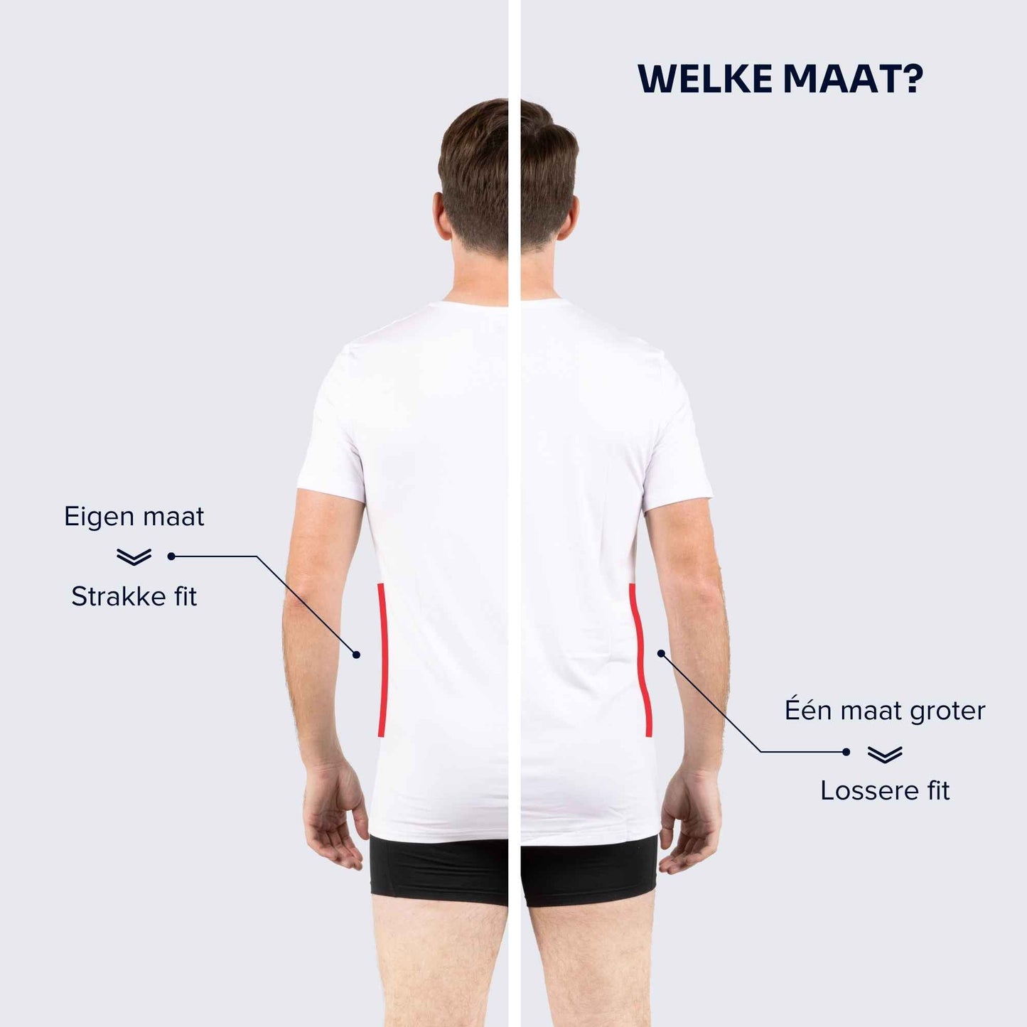 Undershirts George 2-Pack