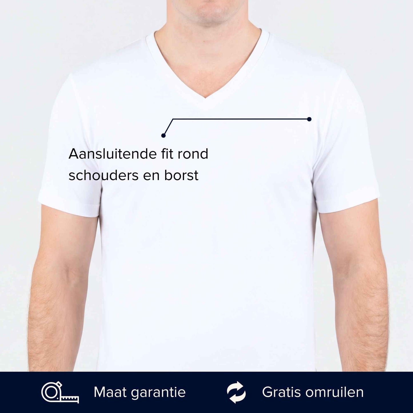 Undershirts George 2-Pack