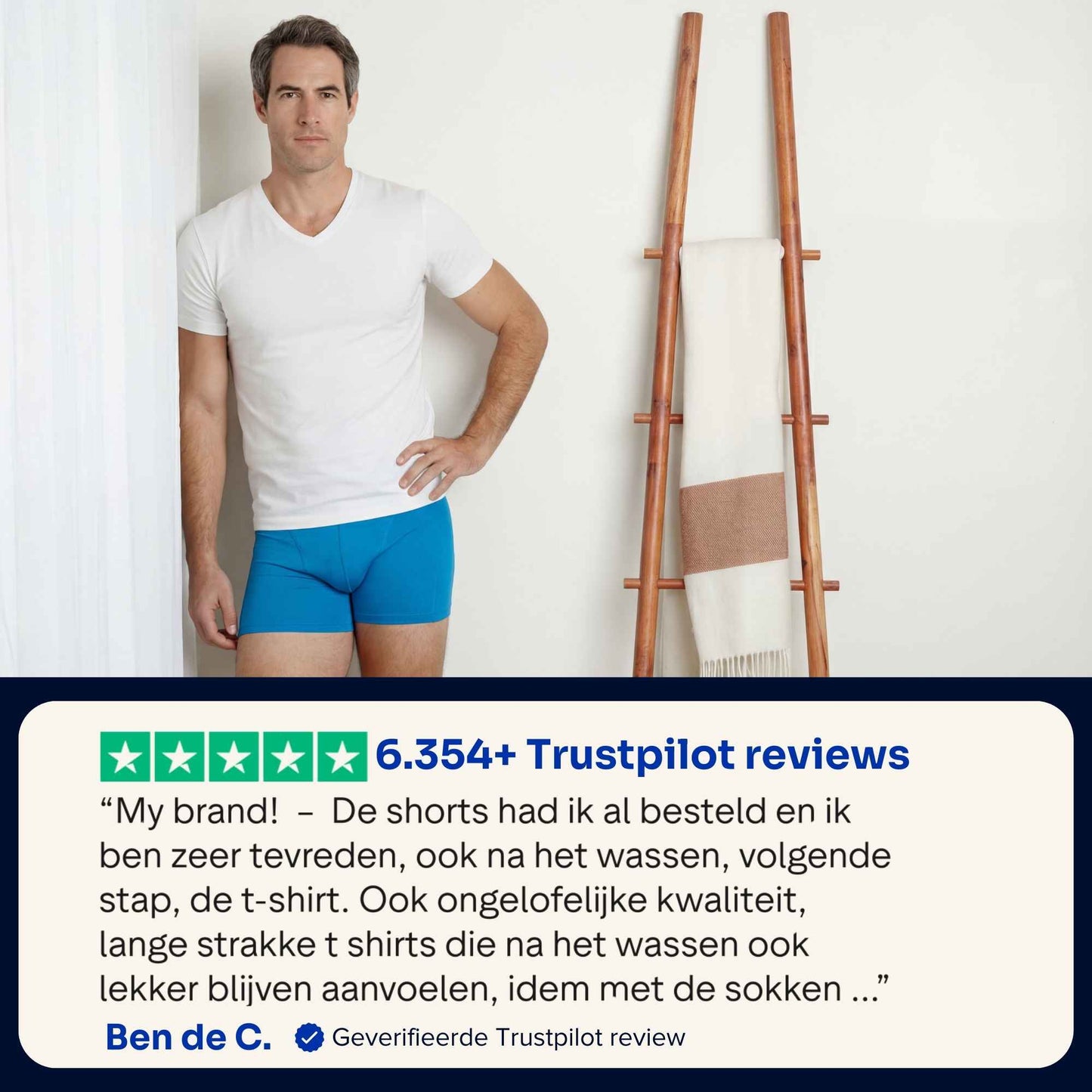 Undershirts George 2-Pack