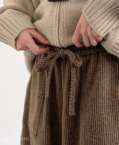 Corduroy Knit-Waist Lounge Pants