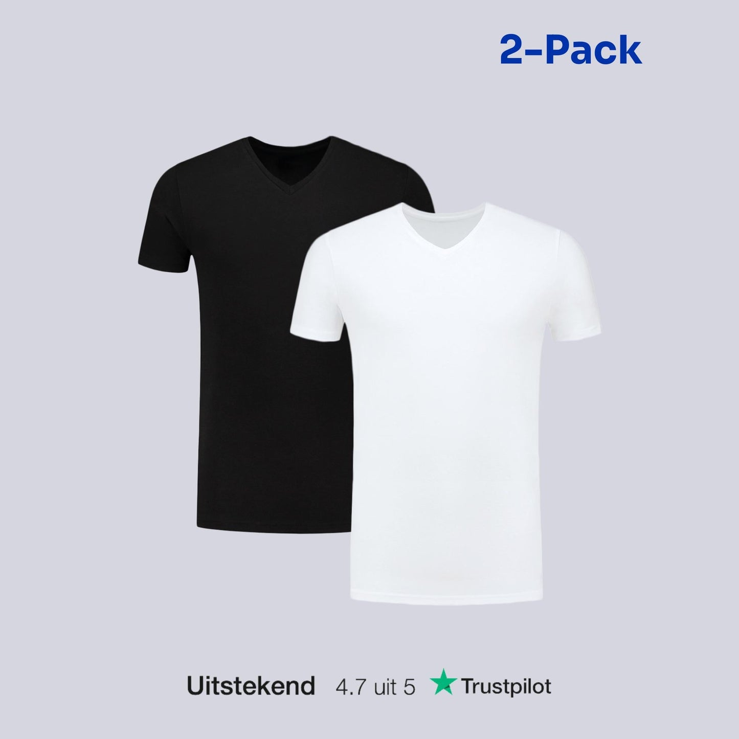Undershirts George 2-Pack