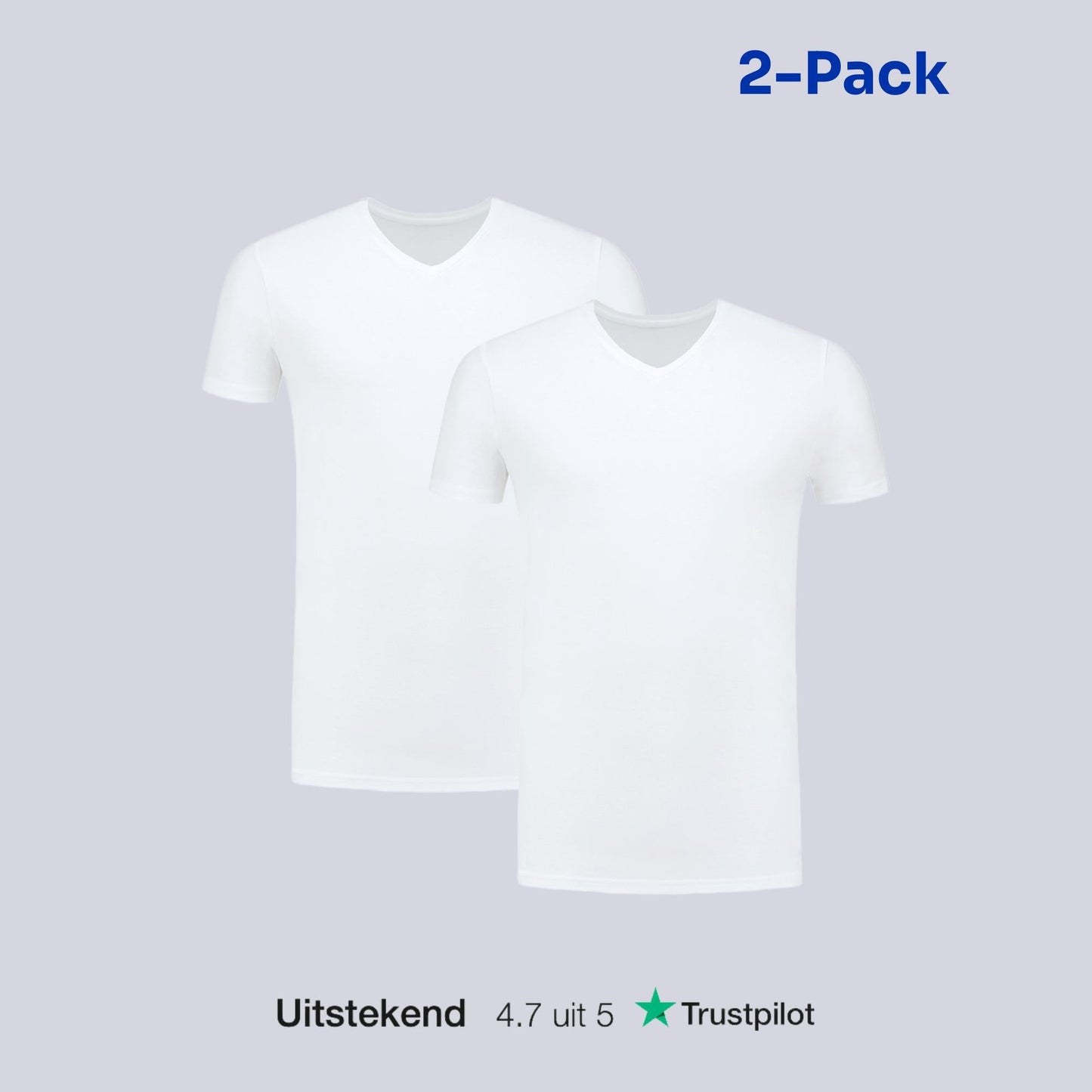 Undershirts George 2-Pack