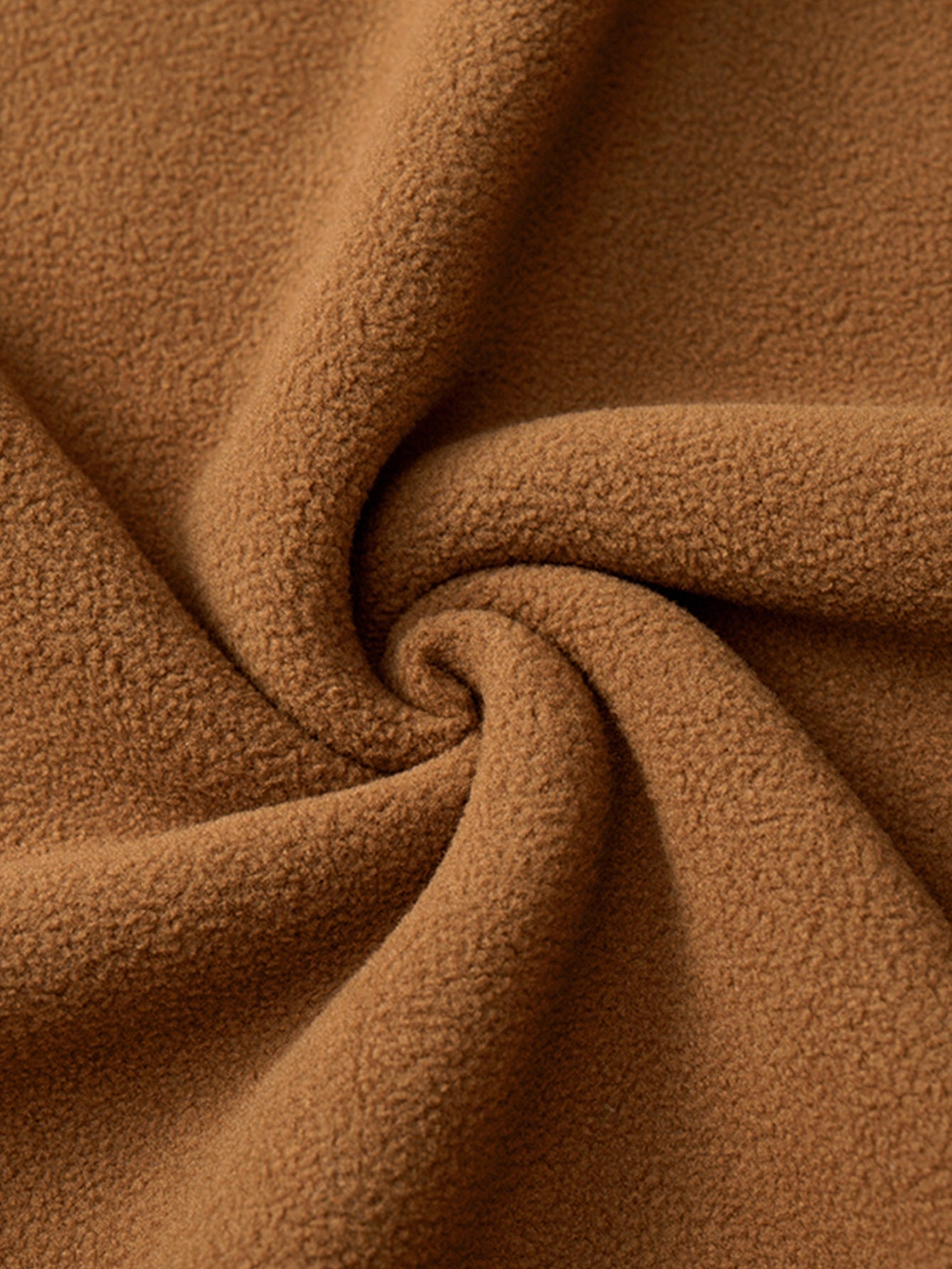 Teddy Lined Polar Fleece Hooded Jacket