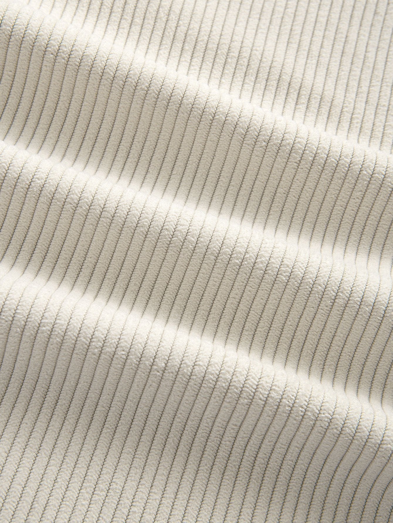 Corduroy Patchwork Shirt & Straight Leg Corduroy Pants