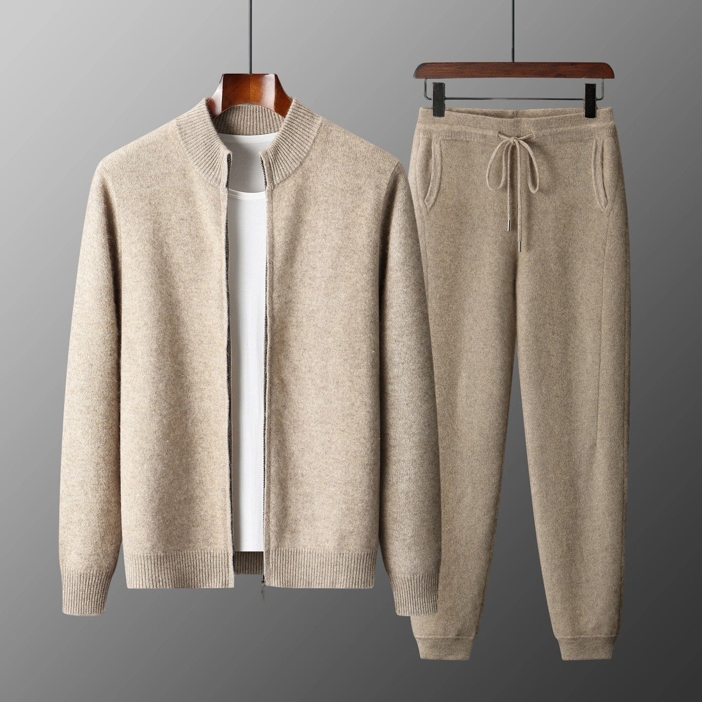 PURE EXTRA-FINE MERINO WOOL LUZZO SET