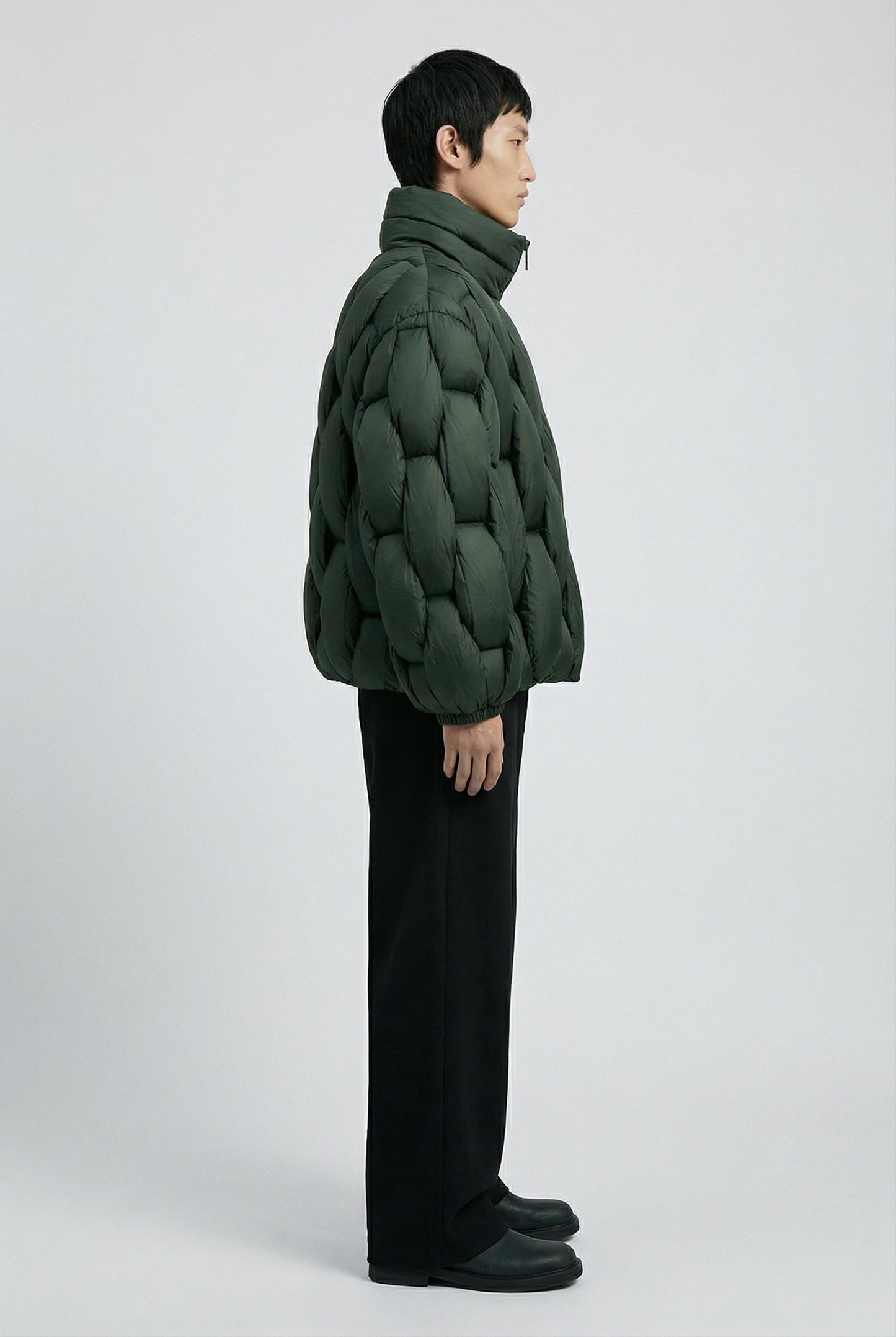 Pentagon Puffer - Green