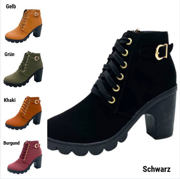 Women’s Boots With Chunky Heels