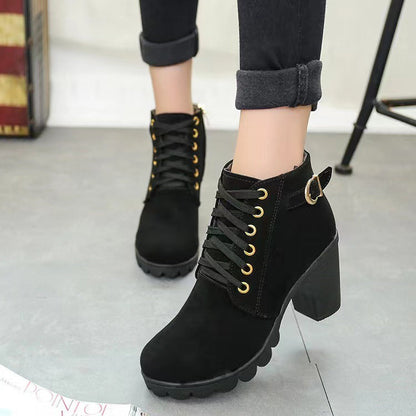 Women’s Boots With Chunky Heels
