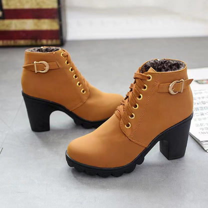 Women’s Boots With Chunky Heels