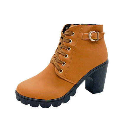 Women’s Boots With Chunky Heels