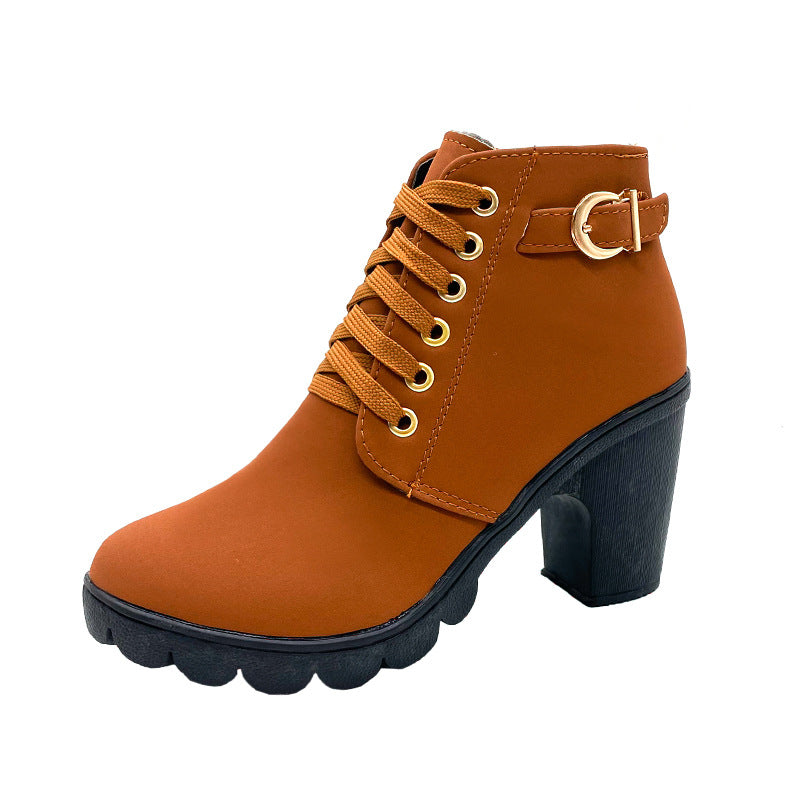 Women’s Boots With Chunky Heels