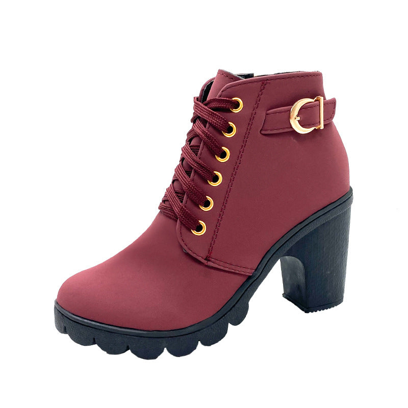 Women’s Boots With Chunky Heels