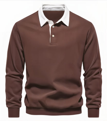 Andrew Collins Polo Collar Sweater