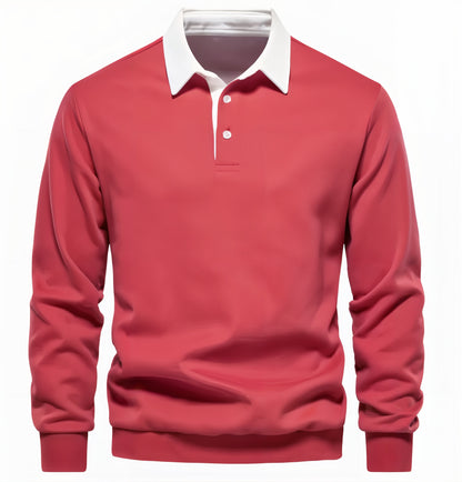 Andrew Collins Polo Collar Sweater